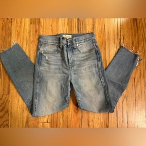 Madewell 10 inch High Rise Skinny Jean Size 26